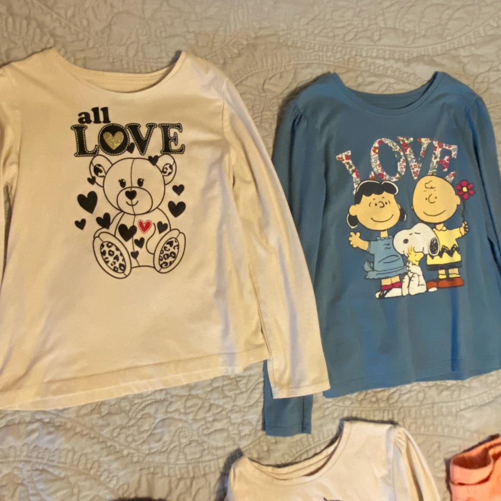 Girls 7/8 Long Sleeve Lot - Picture 4 of 8